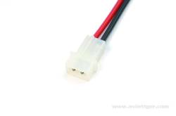 1 Connecteur AMP femelle avec câbles 10cm 16AWG GForce GF-1074-003