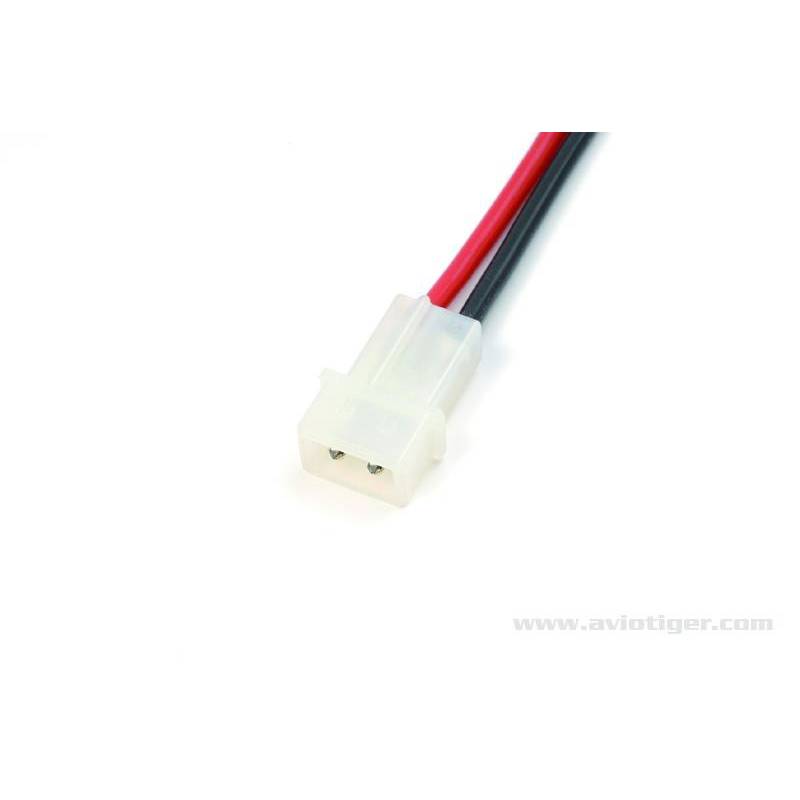 1 Connecteur AMP femelle avec câbles 10cm 16AWG GForce GF-1074-003