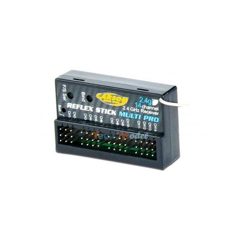 Récepteur 14 voies pour radio Carson Reflex MultiPro - Carson 500501540