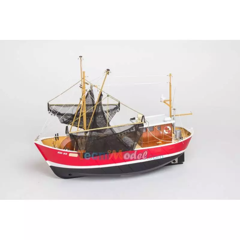 Crevettier Jule bateau radiocommandé en kit Aero-Naut 304500