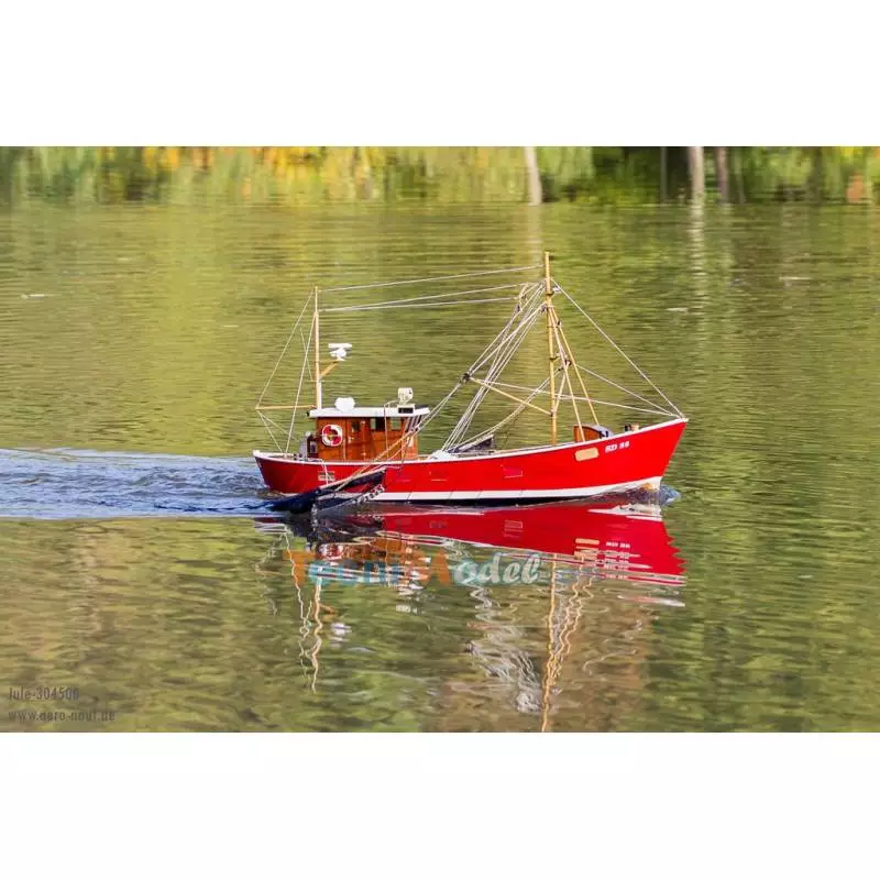 Crevettier Jule bateau radiocommandé en kit Aero-Naut 304500