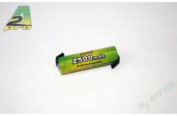 Accu Ni-mh 2500mAh cosse à souder