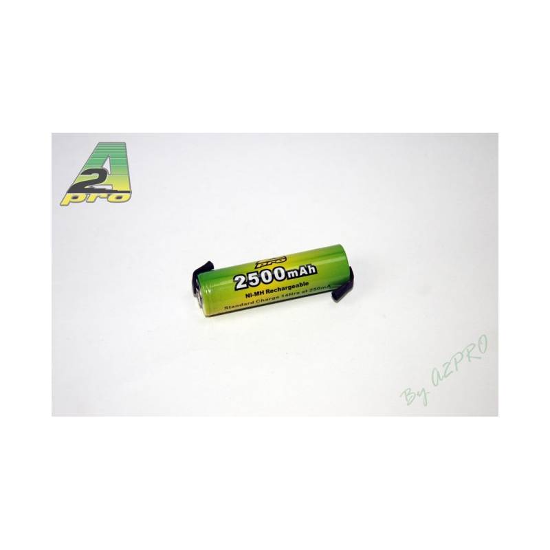 Battery Ni-mh 2500mAh solder lug