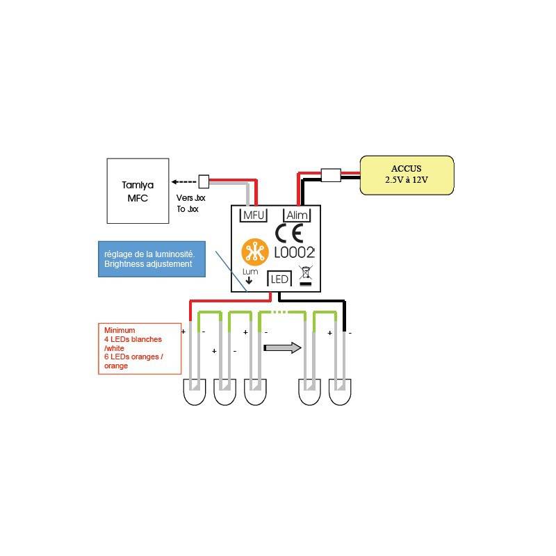 Alimentation a Led pour MFU