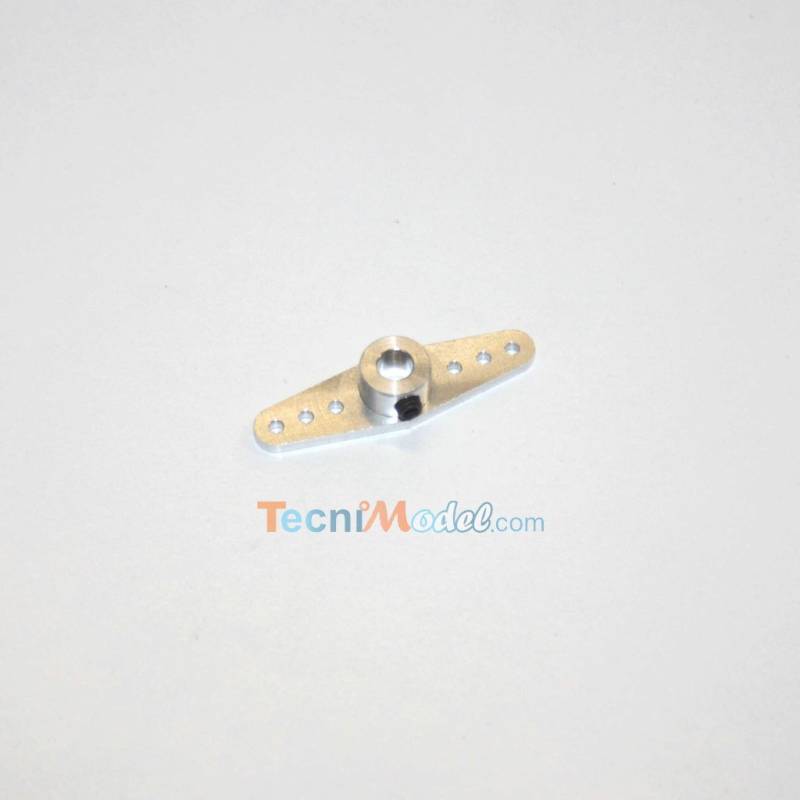 1 Palonnier alu double court (33mm) pour axe de Ø4mm