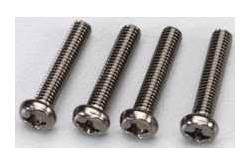 10 Vis tête ronde 3x15mm