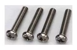 4 Vis tête ronde M3x15mm Tamiya