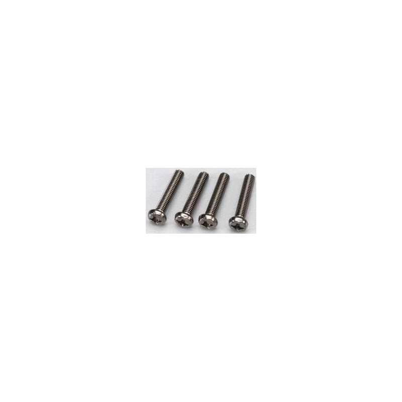 4 Vis tête ronde M3x15mm Tamiya