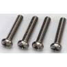 10 Vis tête ronde 3x15mm