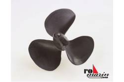 Plastic three-blade propeller 50mm right