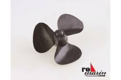 Plastic three-blade propeller 35mm right