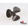Plastic three-blade propeller 35mm right