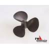 Plastic three-blade propeller 40mm Left