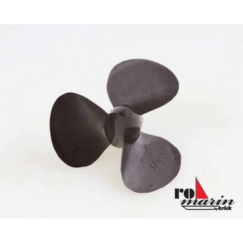 Plastic three-blade propeller 40mm Right