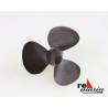 Plastic three-blade propeller 40mm Right