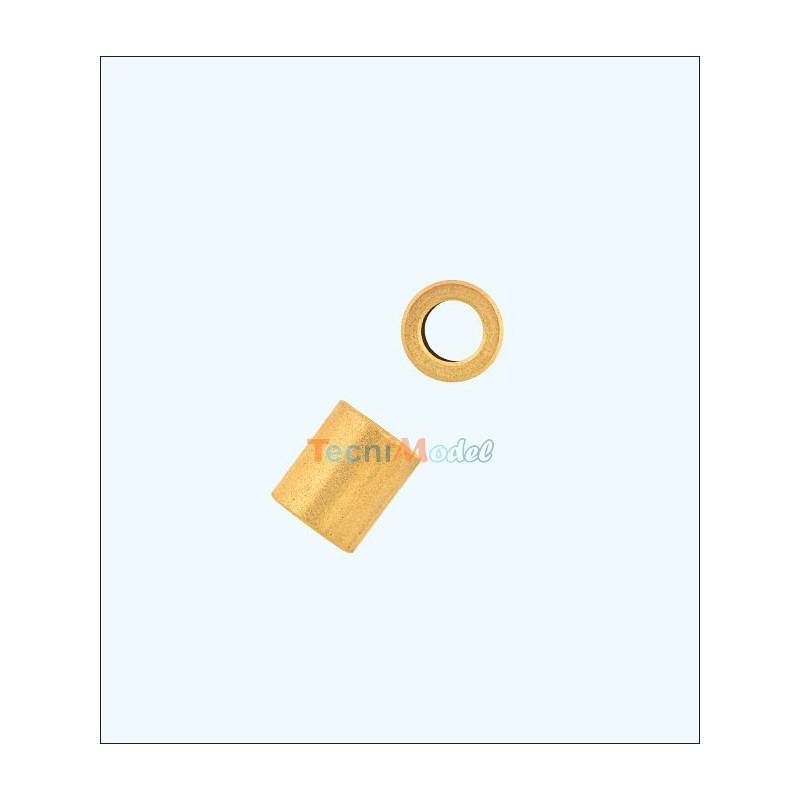 2 sintered bronze bush Ø6 x Ø10, length 12mm