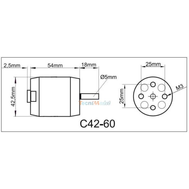 Multiplex ROXXY Outrunner Brushless Motor C42-60-600kV