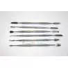 Lot de 6 spatules pour l'application et le travail du mastic