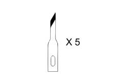 5 Lames de rechange pour scalpel HO256