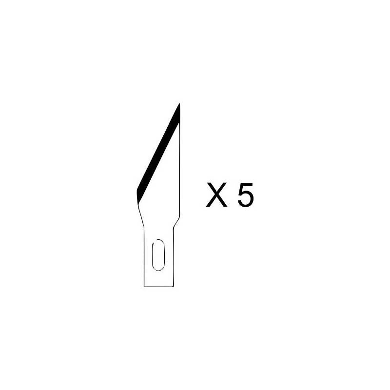 5 Lames de rechange pour scalpel HO256