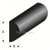 Flexible half-round profile fender half-round 6mm (length 2m)
Raboesch 104.62