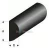 2m Profilé souple pare-battage demi-rond 8mm
Raboesch 104.63
