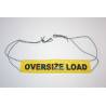 2 Banderoles "Oversize Load" en toile avec cordons - RC4WD Z-S1592