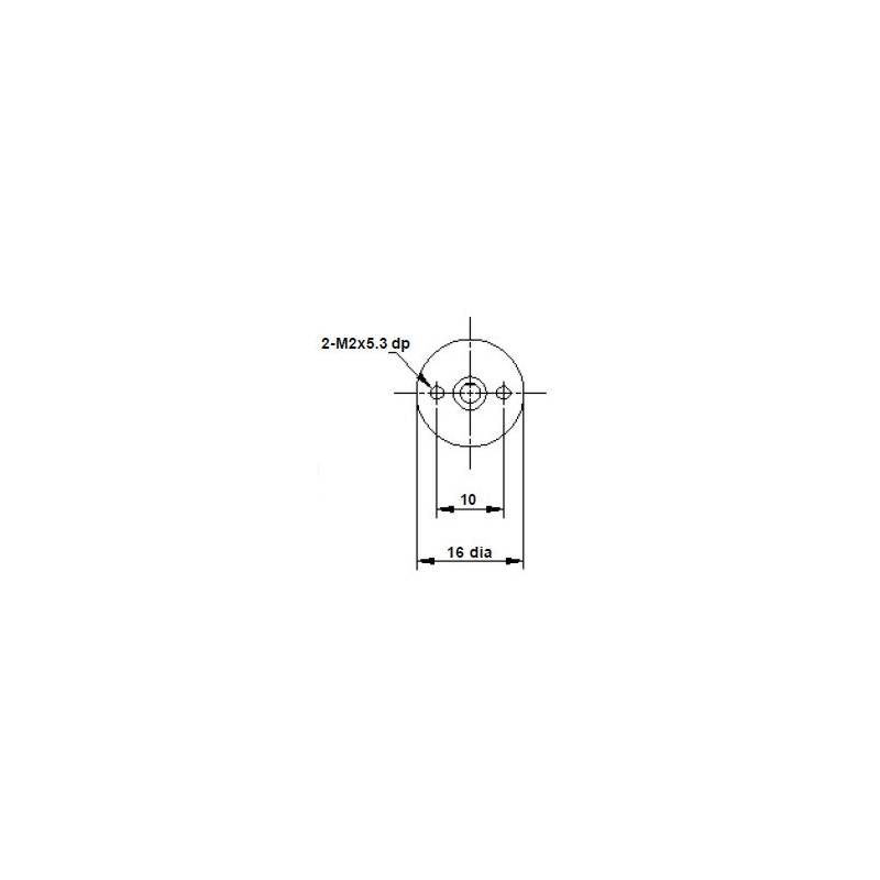 Gear motor d 16mm 62:1 with epicyclic gear train