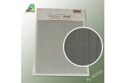1 Grille acier galvanisé 200x140x0,5mm maille de 0,6mm