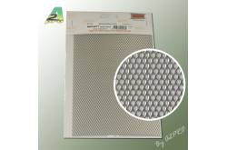 1 Grille acier inoxydable 200x140x1,10mm maille de 1,7x3,5mm