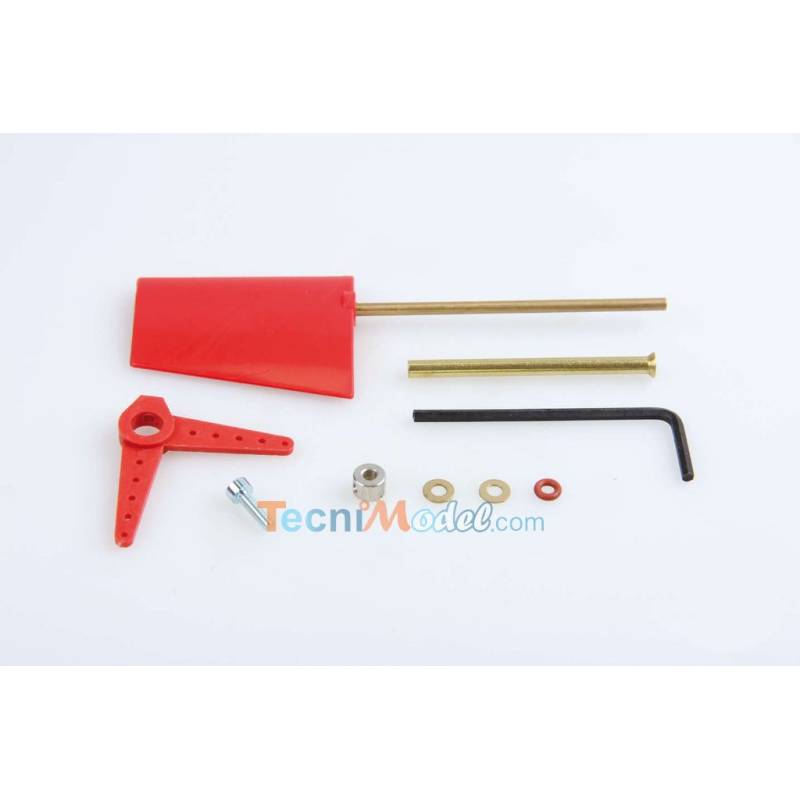 Rudder 36x50mm + rudder bar