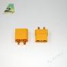 Paire de connecteurs XT-90 1Mâle/1Femelle OR Haute Qualité