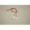 Pair of white side lights 8x4mm 7.2V - 12V