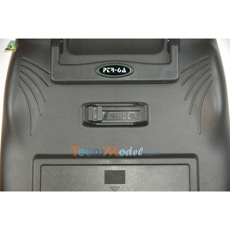 ProTronik PTR-6A 6-ch 2.4Ghz V2 Transmitter + Lipo battery + receiver