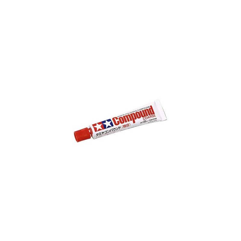 Medium-grained polishing compound