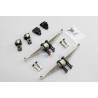 Pair of leaf springs with mounting kit for front axle