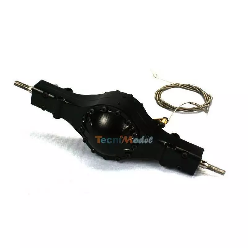 Pont arriere alu avec blocage de diff. pour camion Tamiya