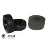 (Par50)Paire de Pneus TT larges