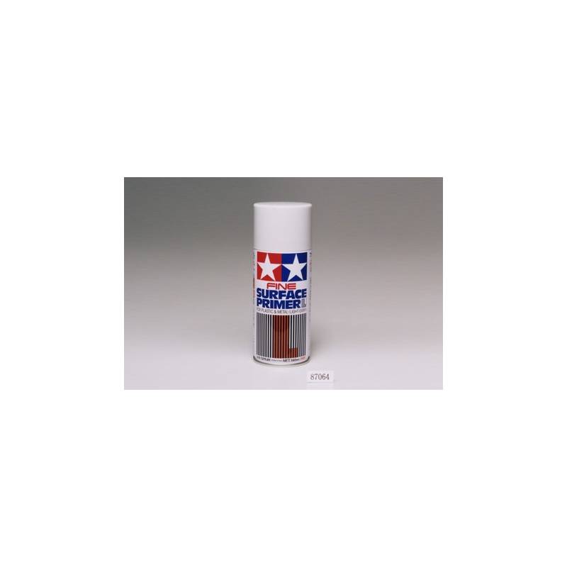 Tamiya 87064 Fine Surface Primer L for Plastic & Metal (Light Gray)
