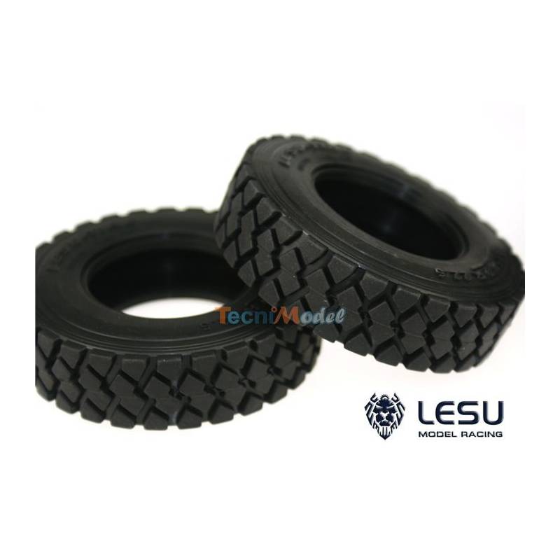 Paire de Pneus TT de largeur standard LESU S-1213