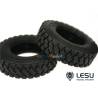 Pair of standard width TT tyres LESU S-1213