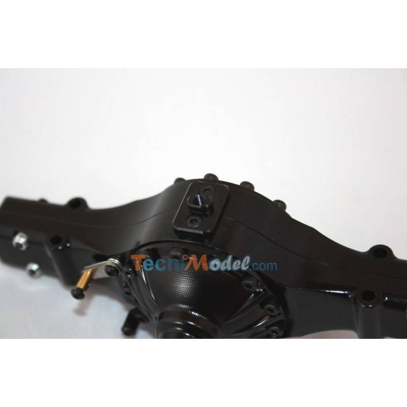 Pont arriere alu avec blocage de diff. pour camion Tamiya