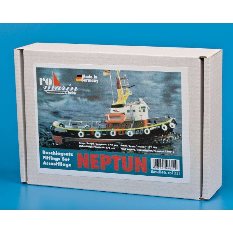 Neptun Tugboat + fittings Combo 1/50 by Krick