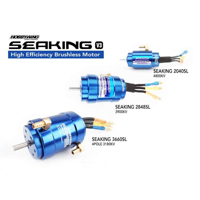 Moteur HobbyWing Seaking 2848SL 3900kv