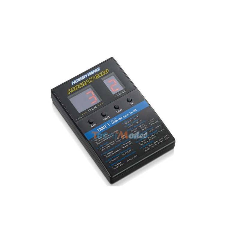 LED programming card for HobbyWing ESC
