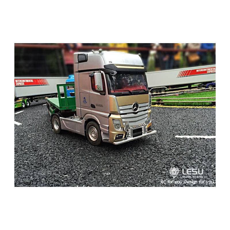 LESU aluminum bull bar for Actros MP4 Tamiya 1/14 - LESU G-6054