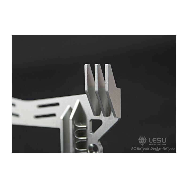 Aluminium bull bar for Actros Tamiya