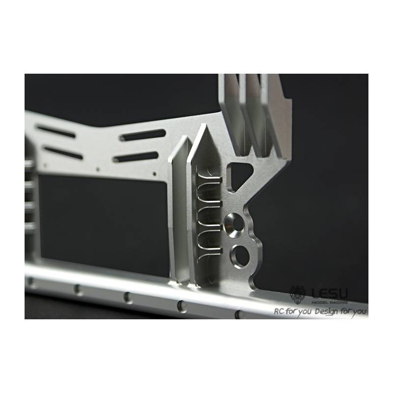 Pare-buffles LESU en aluminium pour Actros MP4 Tamiya 1/14 - LESU G-6054