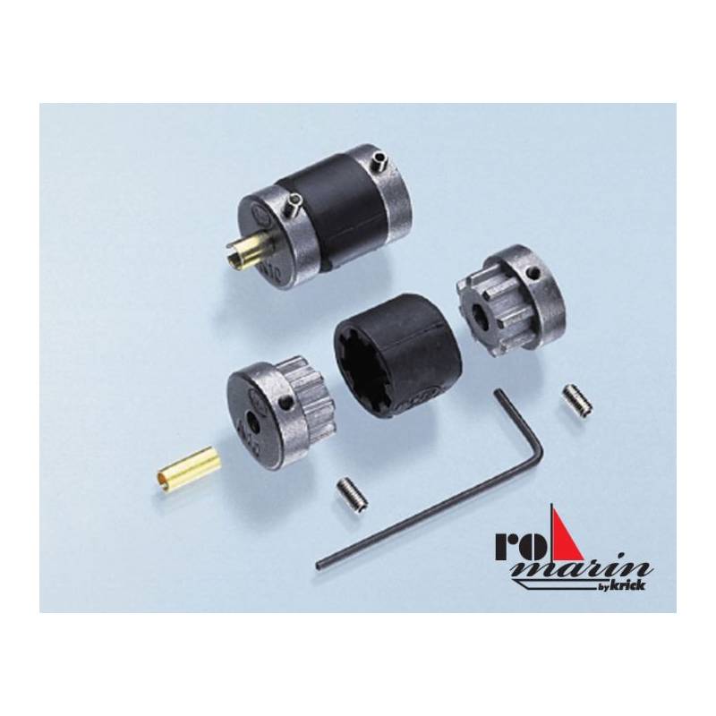 Heavy duty coupling M6 d4
