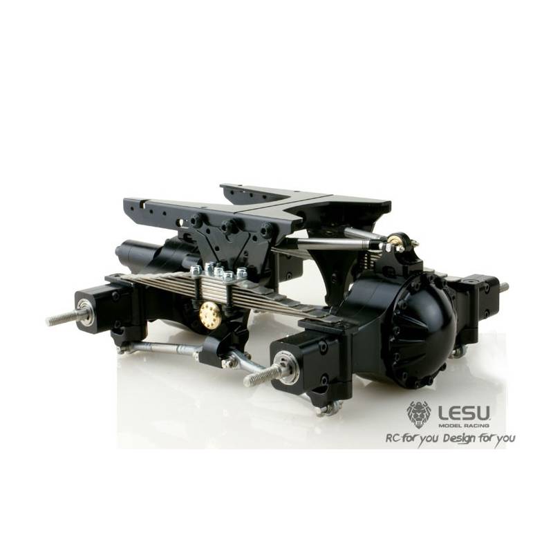 Kit de suspensions arrières métal renforcées pour camion Tamiya